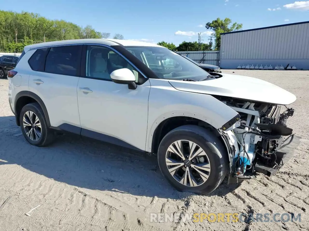 4 fotografías del automóvil dañado 5N1BT3BAXPC769066 NISSAN ROGUE 2023