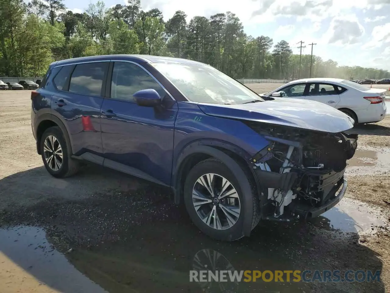 4 fotografías del automóvil dañado 5N1BT3BAXPC870995 NISSAN ROGUE 2023