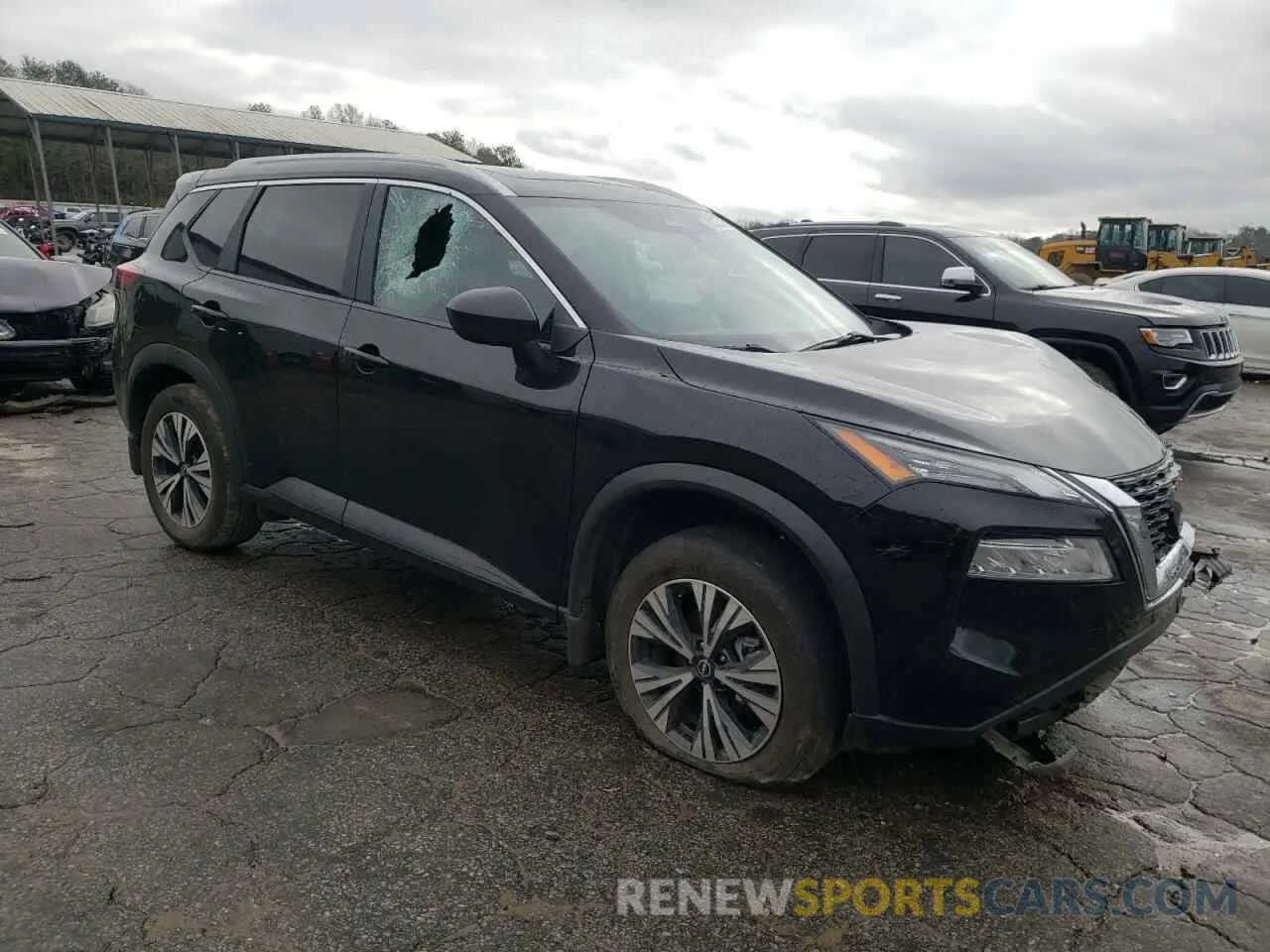 4 fotografías del automóvil dañado 5N1BT3BAXPC880698 NISSAN ROGUE 2023