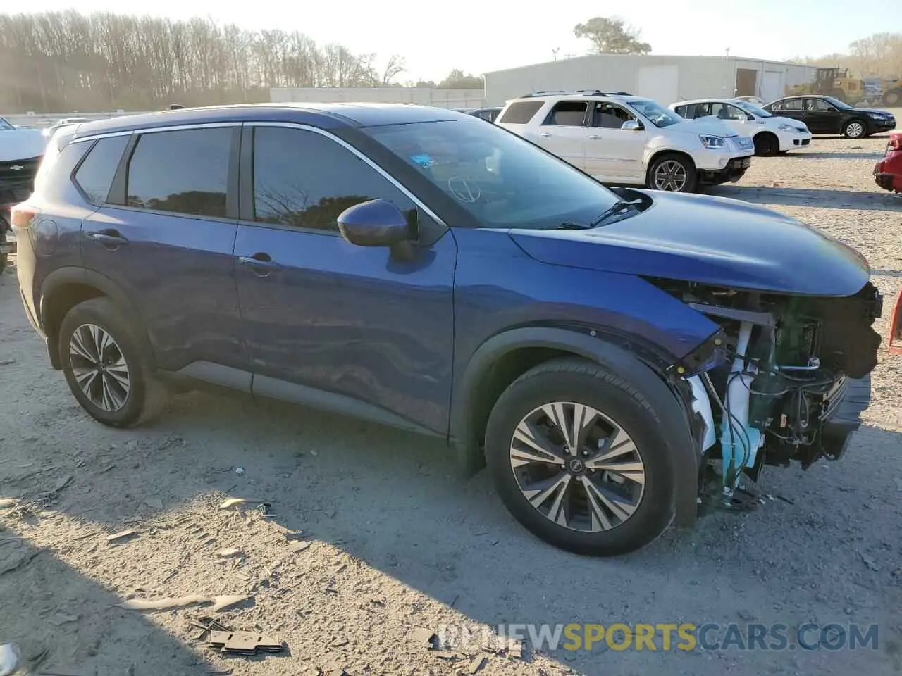 4 fotografías del automóvil dañado 5N1BT3BAXPC881611 NISSAN ROGUE 2023