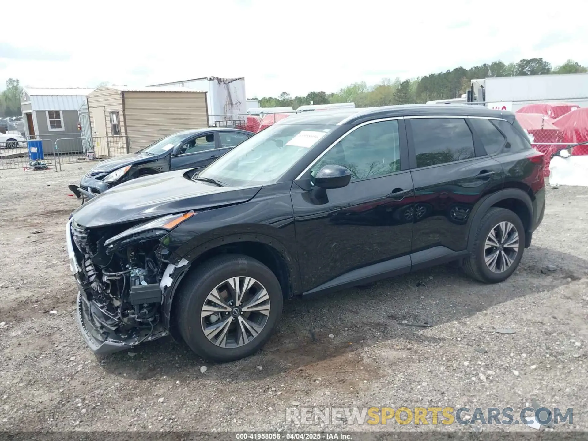2 fotografías del automóvil dañado 5N1BT3BAXPC931374 NISSAN ROGUE 2023