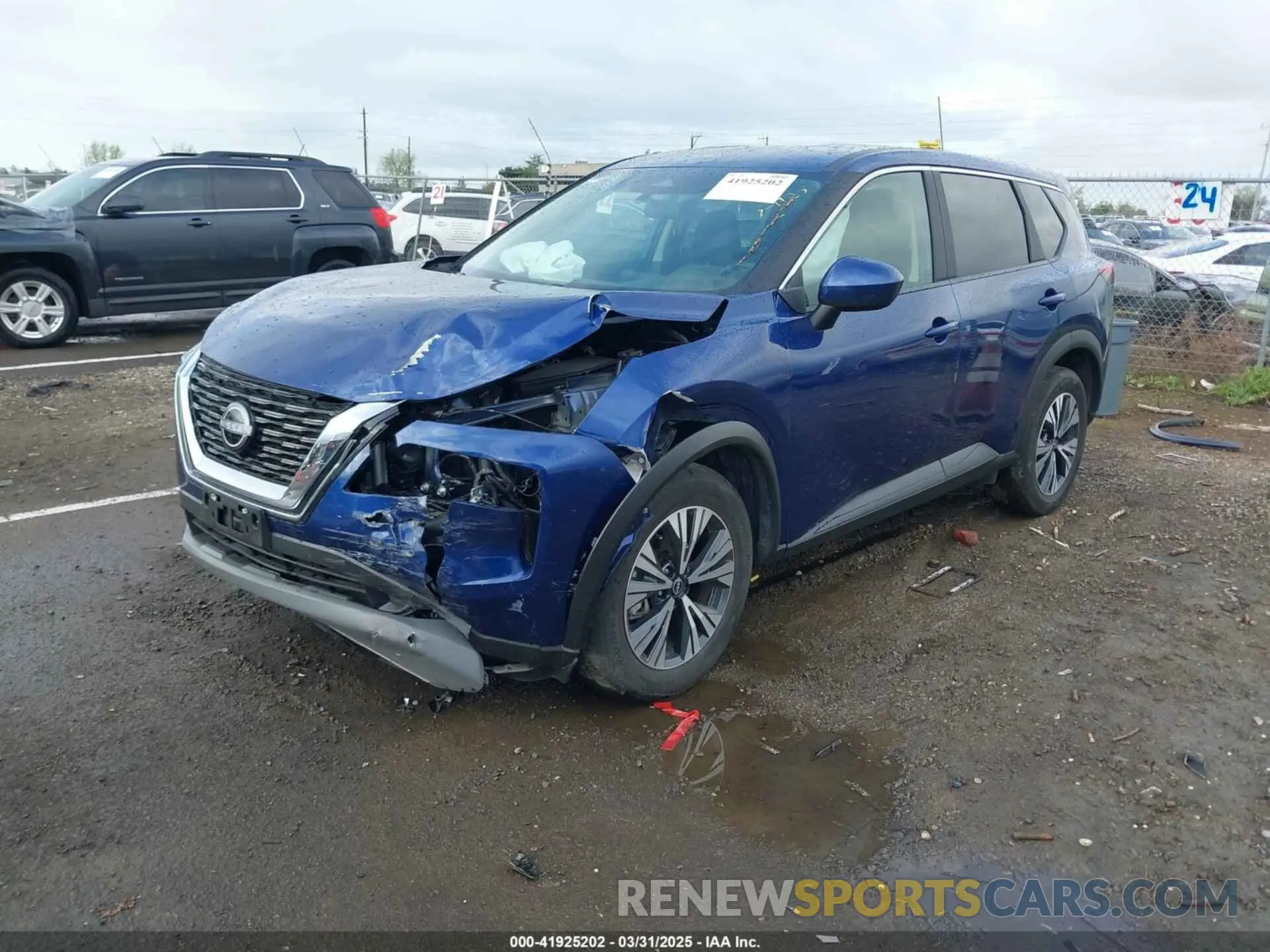 2 fotografías del automóvil dañado 5N1BT3BB0PC779274 NISSAN ROGUE 2023