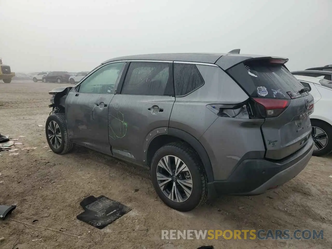 2 fotografías del automóvil dañado 5N1BT3BB0PC819806 NISSAN ROGUE 2023