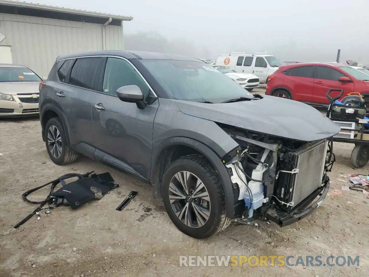 4 fotografías del automóvil dañado 5N1BT3BB0PC819806 NISSAN ROGUE 2023