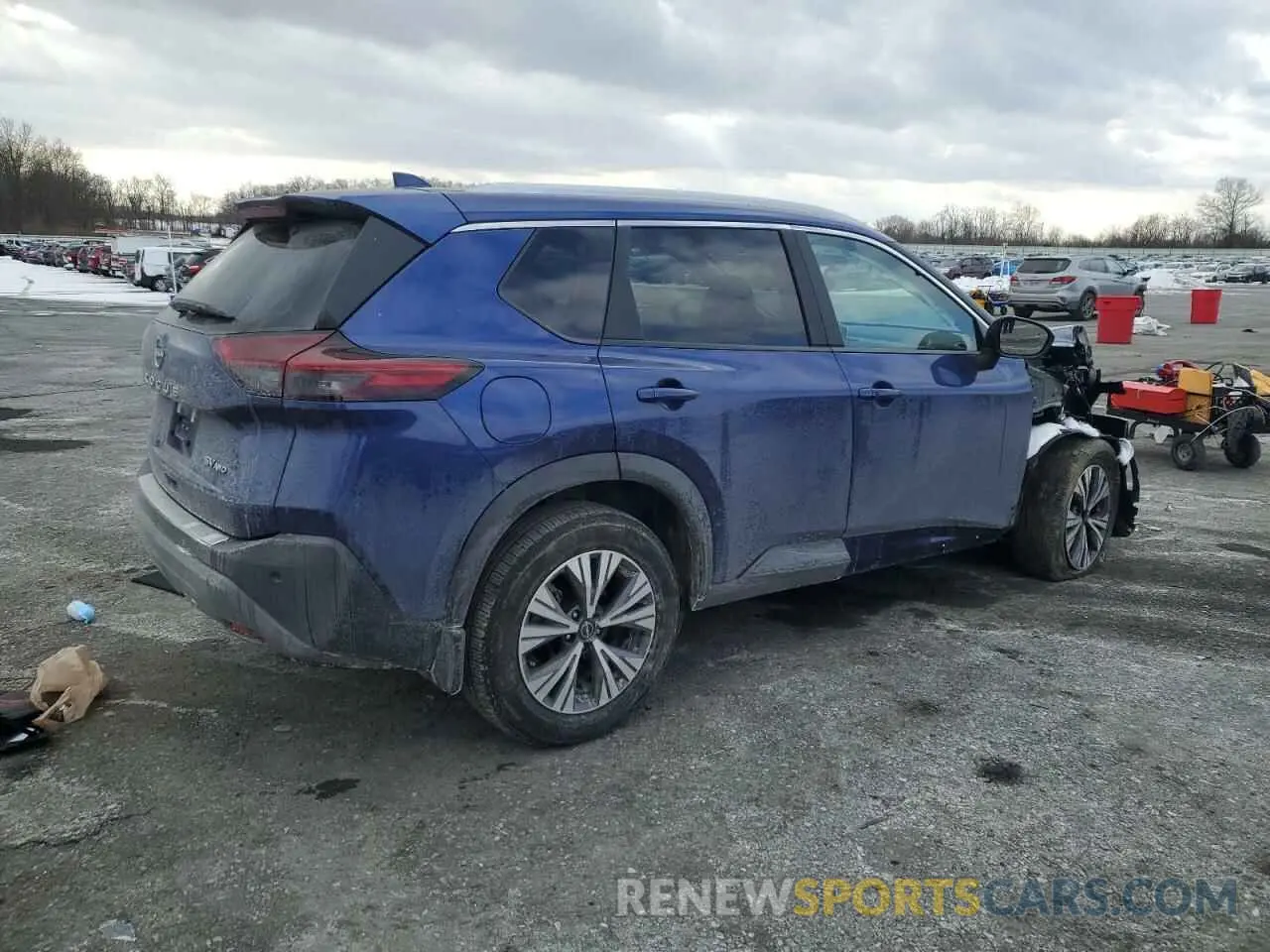 3 fotografías del automóvil dañado 5N1BT3BB0PC863997 NISSAN ROGUE 2023