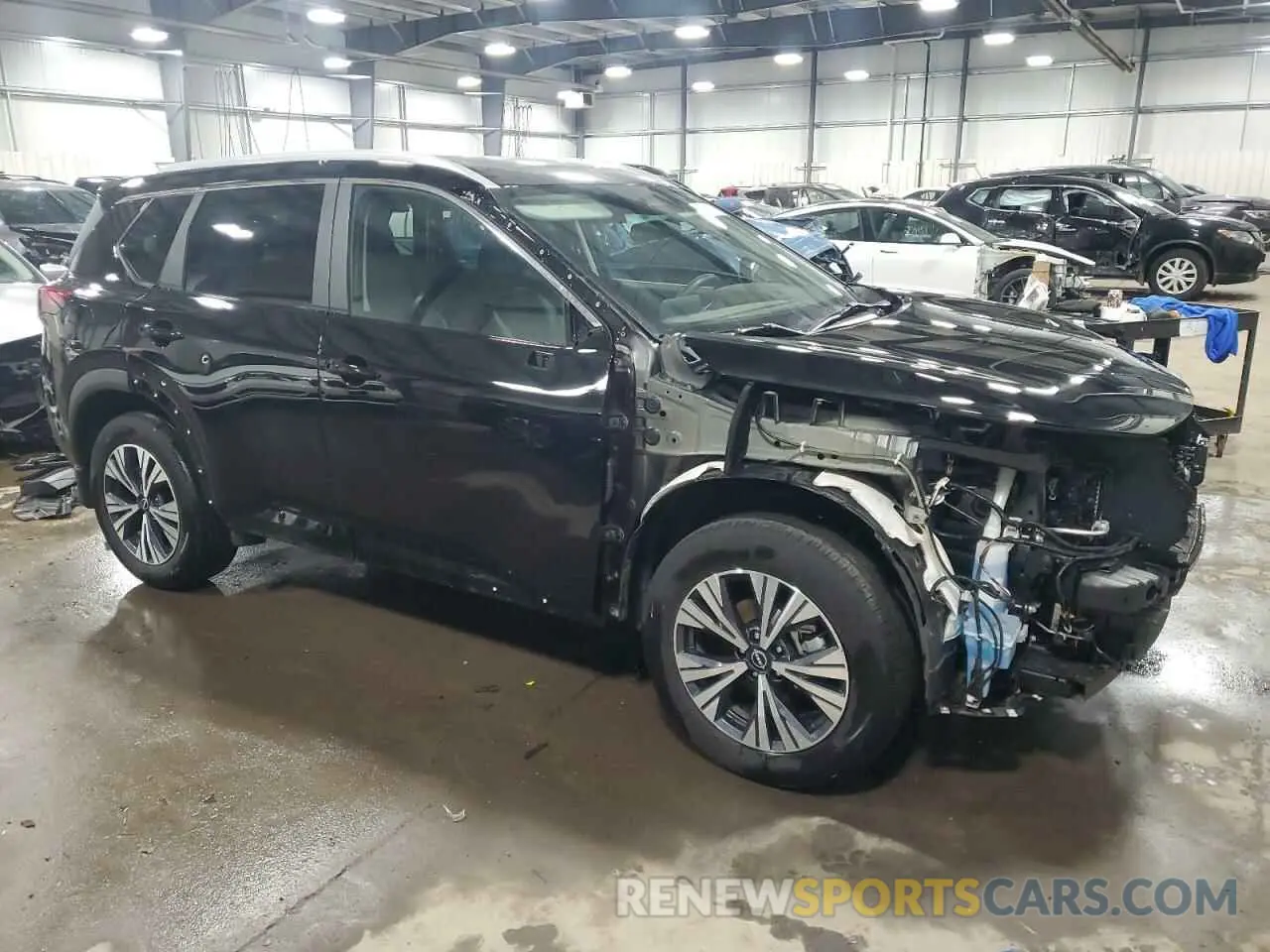 4 fotografías del automóvil dañado 5N1BT3BB0PC927973 NISSAN ROGUE 2023