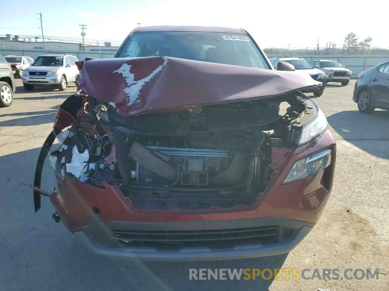 5 fotografías del automóvil dañado 5N1BT3BB1PC671925 NISSAN ROGUE 2023