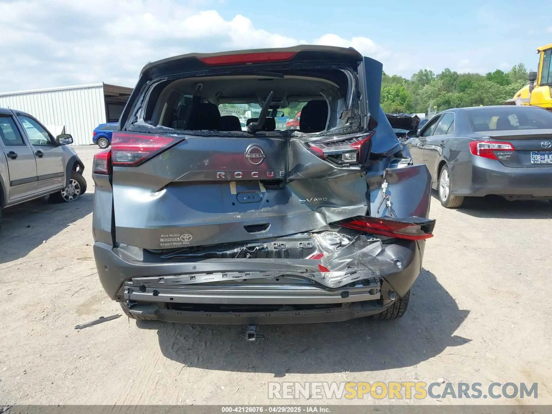 16 fotografías del automóvil dañado 5N1BT3BB1PC795371 NISSAN ROGUE 2023