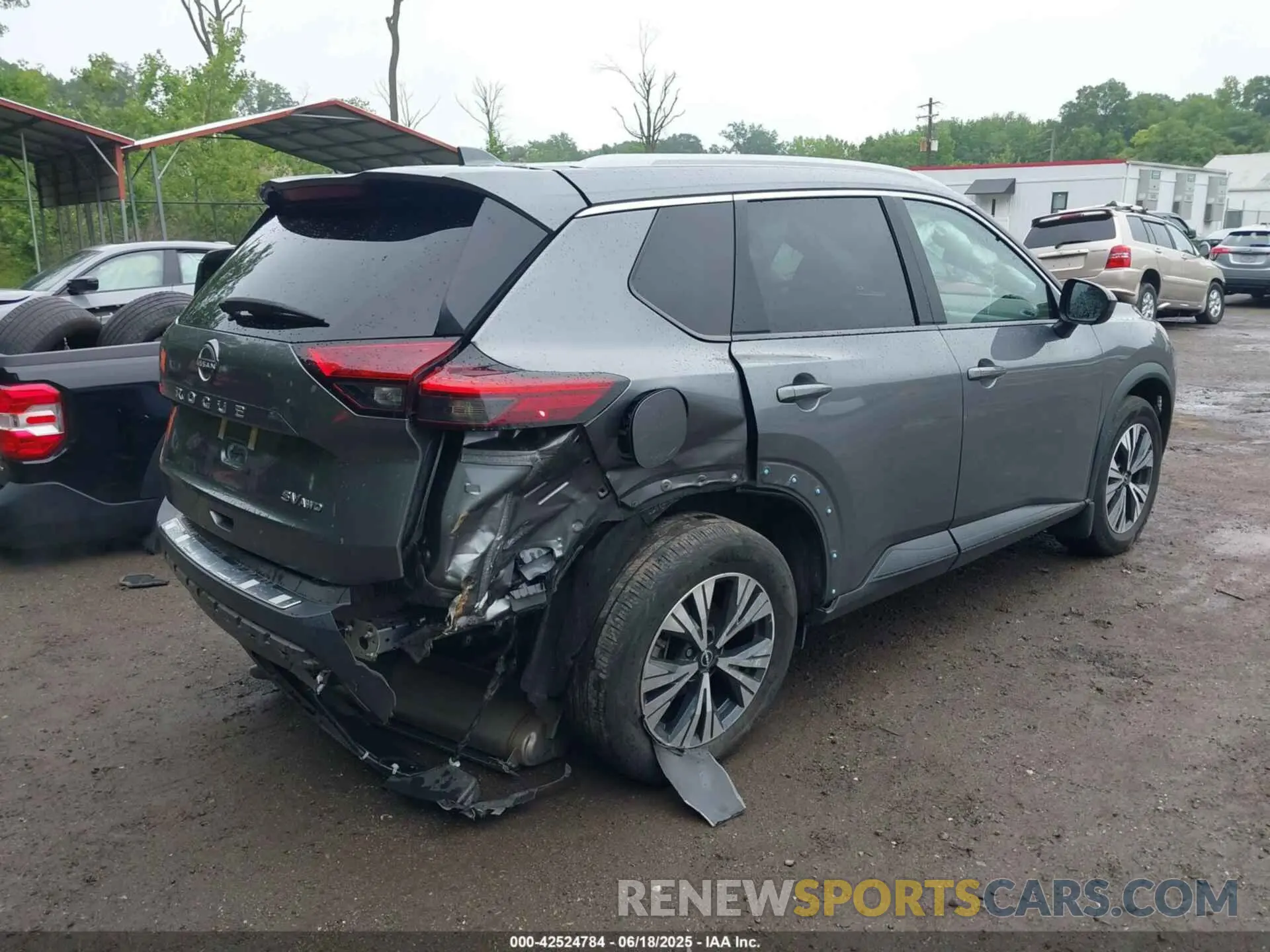 4 fotografías del automóvil dañado 5N1BT3BB1PC819894 NISSAN ROGUE 2023