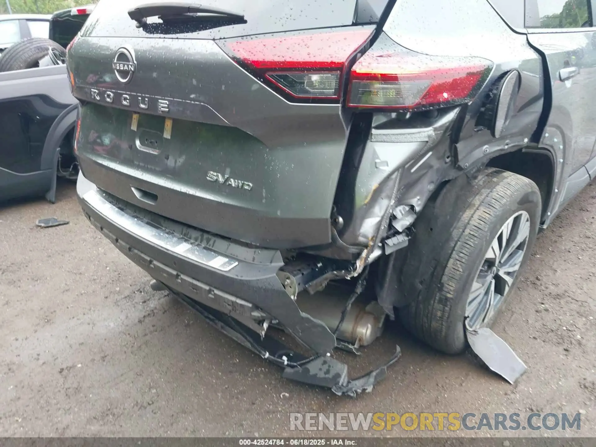 6 fotografías del automóvil dañado 5N1BT3BB1PC819894 NISSAN ROGUE 2023