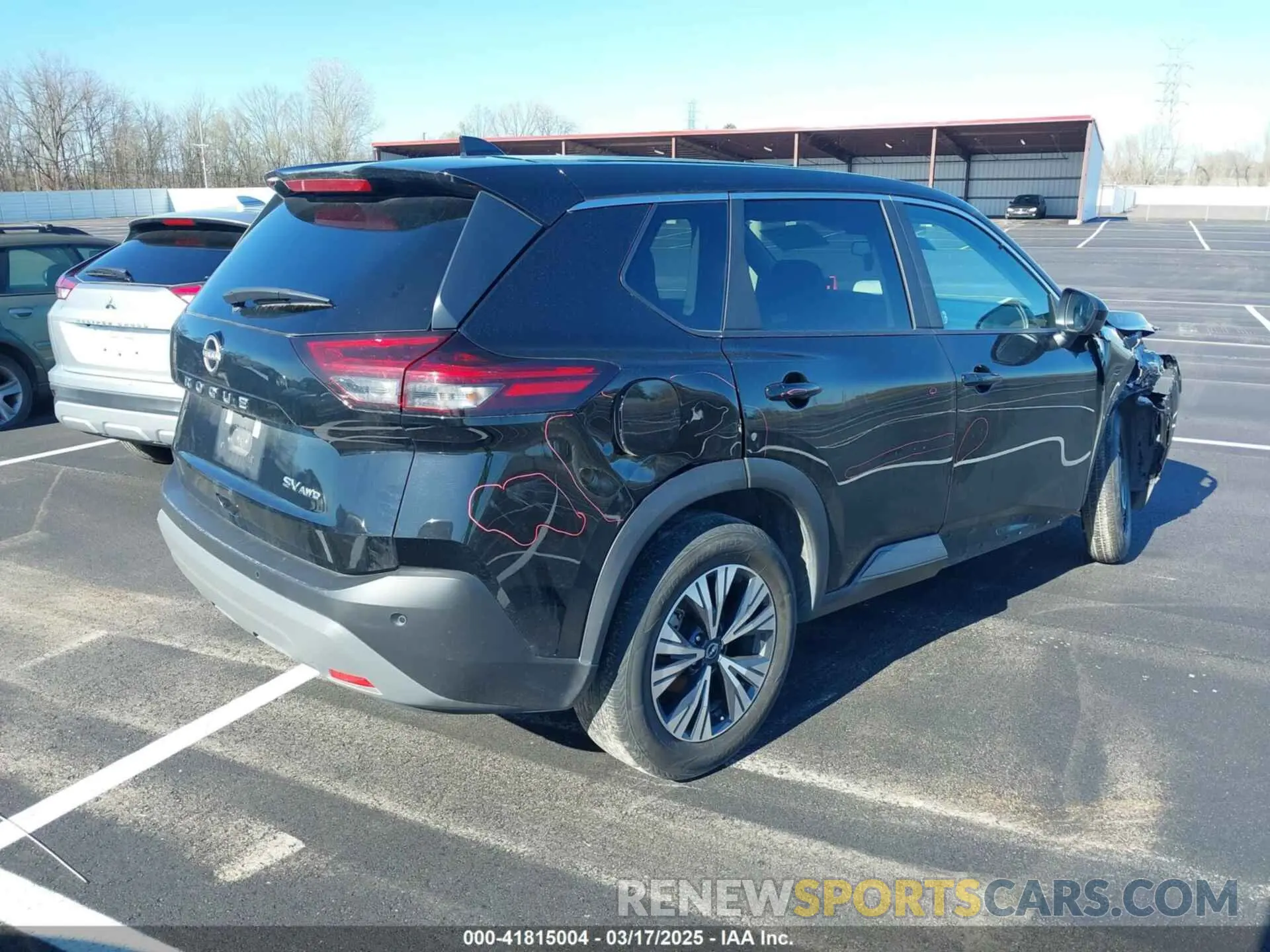 4 fotografías del automóvil dañado 5N1BT3BB1PC892408 NISSAN ROGUE 2023