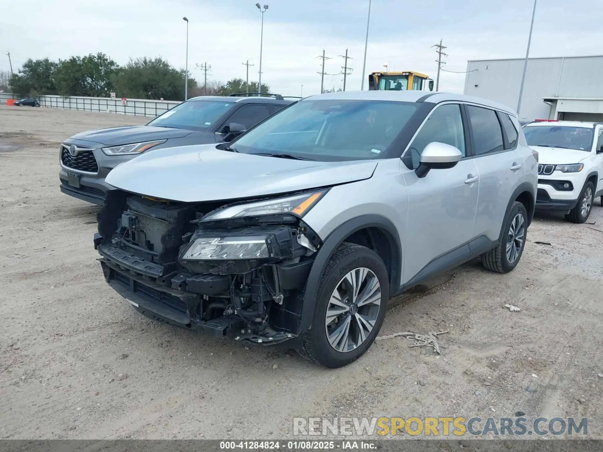 2 fotografías del automóvil dañado 5N1BT3BB1PC926816 NISSAN ROGUE 2023