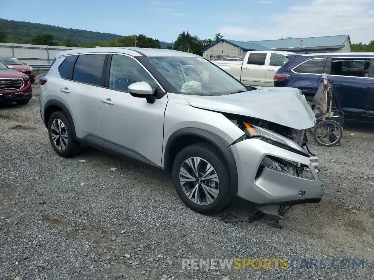 4 fotografías del automóvil dañado 5N1BT3BB2PC802165 NISSAN ROGUE 2023