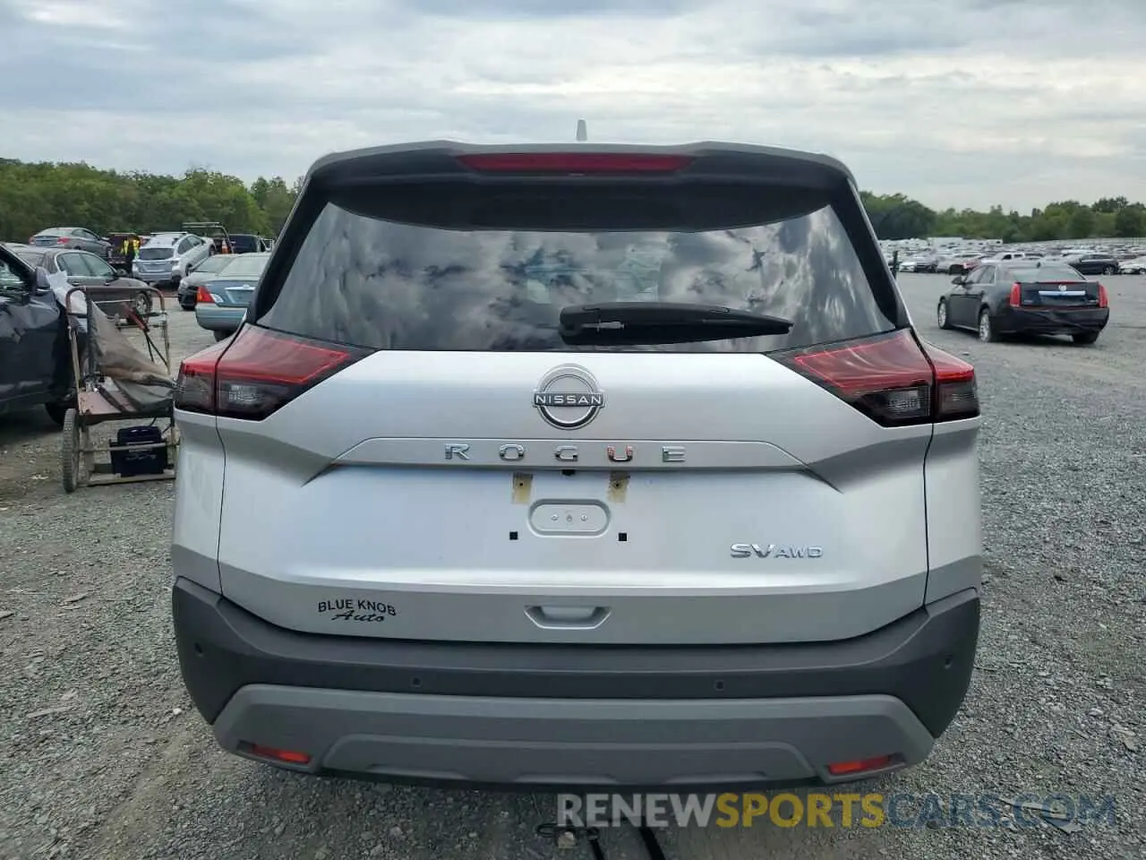 6 fotografías del automóvil dañado 5N1BT3BB2PC802165 NISSAN ROGUE 2023