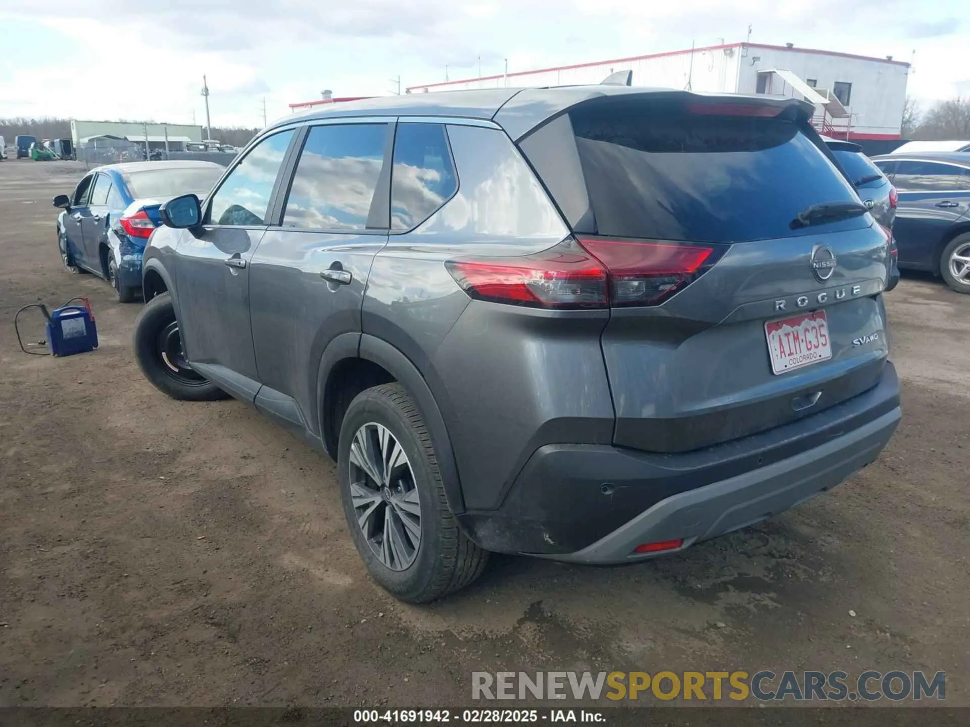 3 fotografías del automóvil dañado 5N1BT3BB2PC837370 NISSAN ROGUE 2023