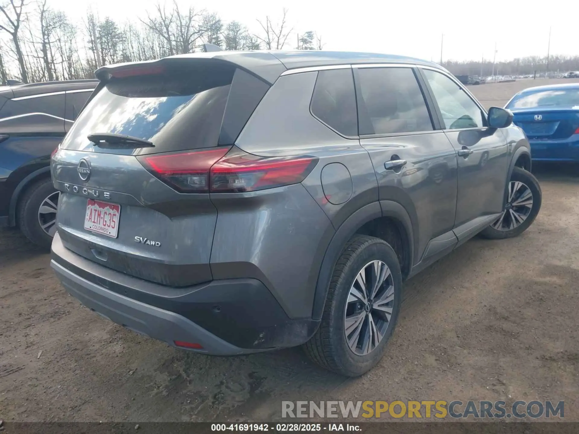 4 fotografías del automóvil dañado 5N1BT3BB2PC837370 NISSAN ROGUE 2023