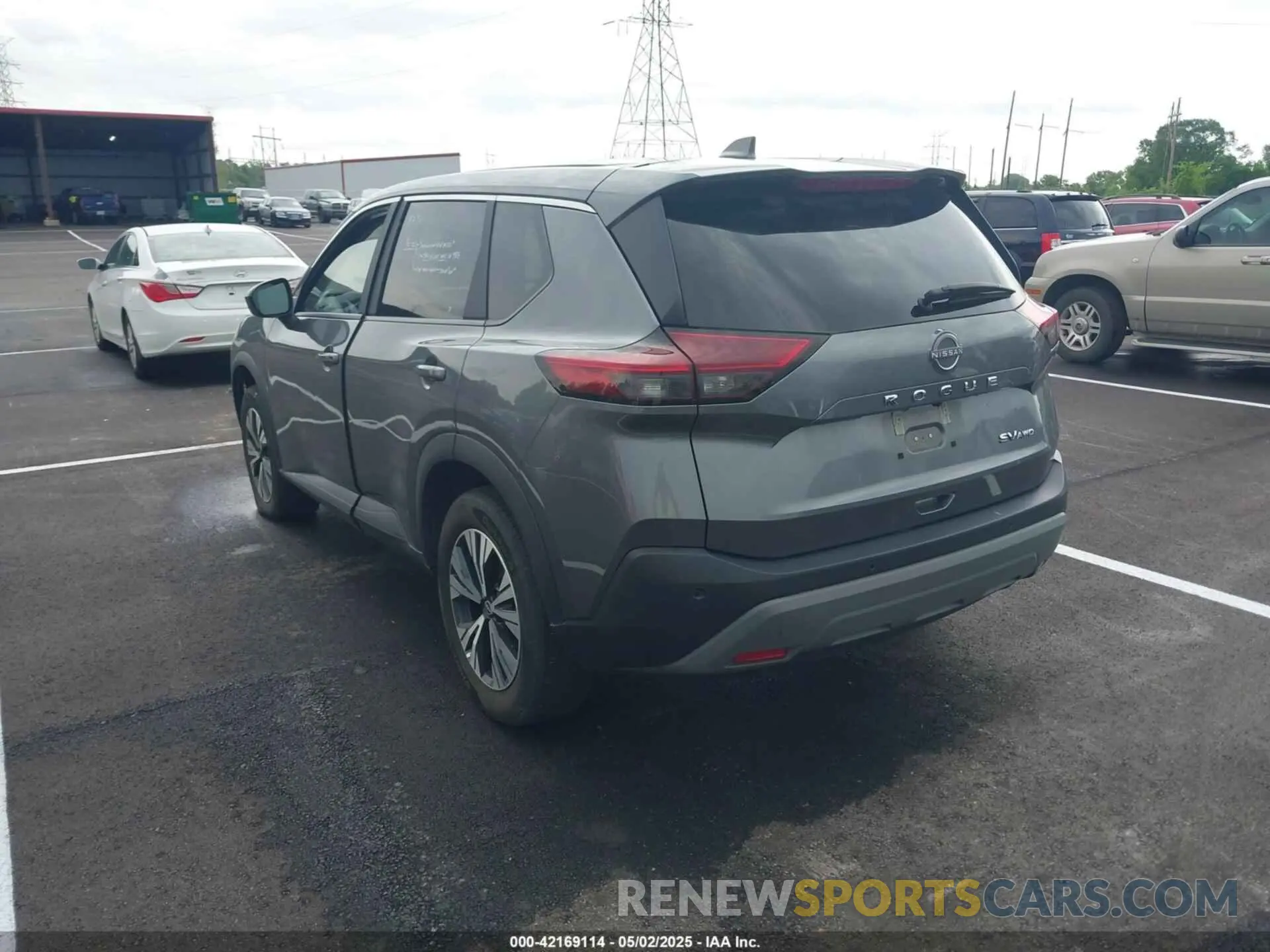 3 fotografías del automóvil dañado 5N1BT3BB2PC901410 NISSAN ROGUE 2023