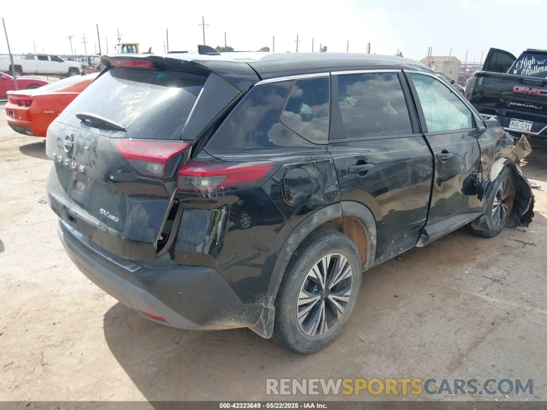 4 fotografías del automóvil dañado 5N1BT3BB3PC691559 NISSAN ROGUE 2023
