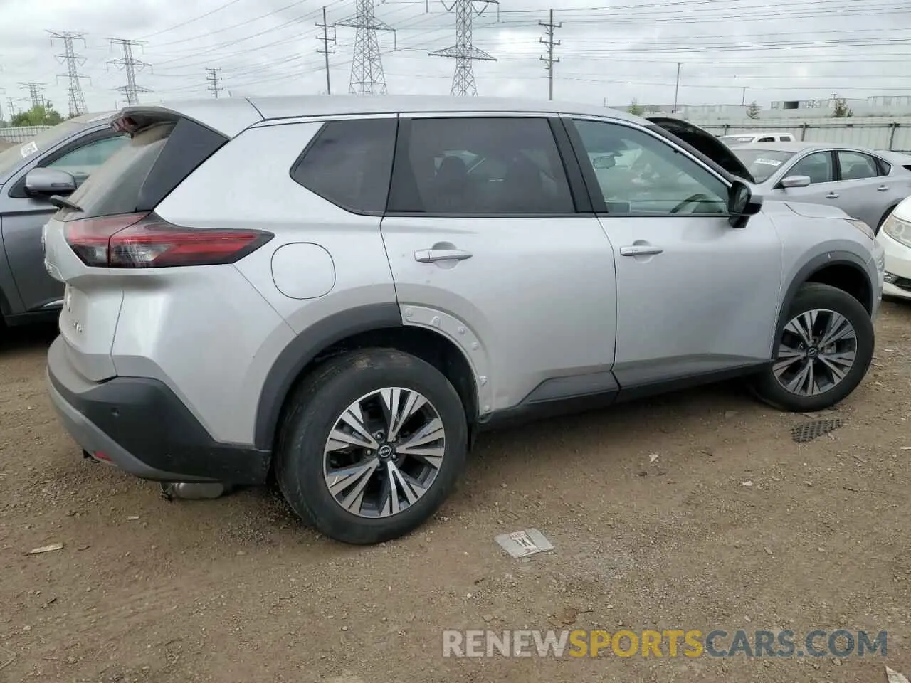 3 fotografías del automóvil dañado 5N1BT3BB3PC792701 NISSAN ROGUE 2023