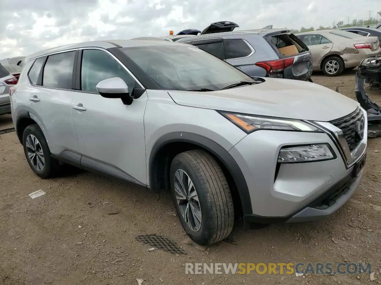 4 fotografías del automóvil dañado 5N1BT3BB3PC792701 NISSAN ROGUE 2023