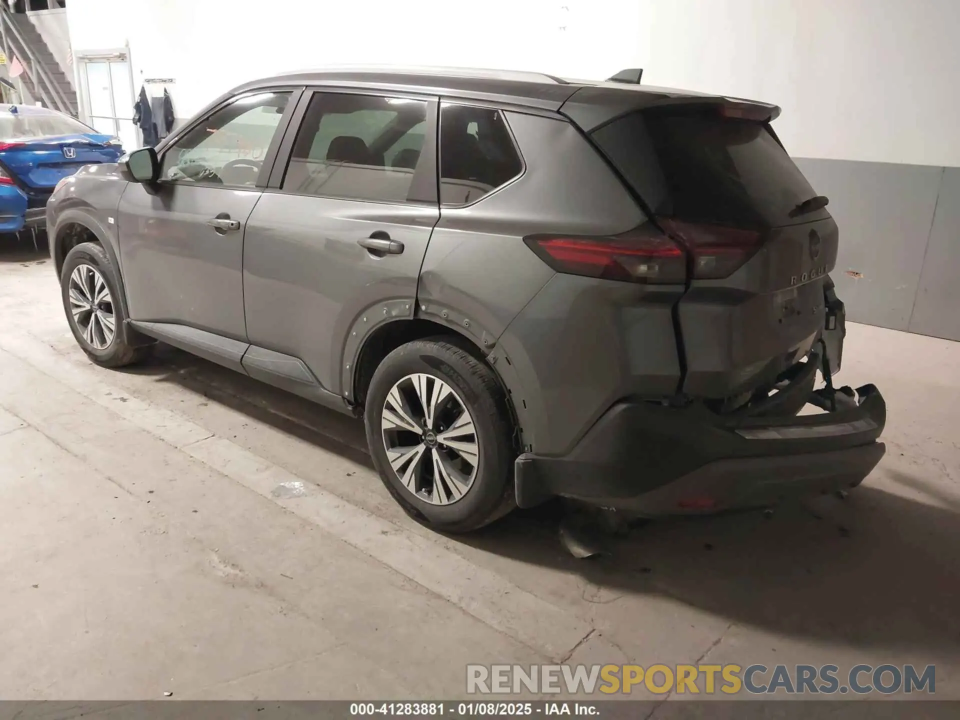 3 fotografías del automóvil dañado 5N1BT3BB3PC797980 NISSAN ROGUE 2023