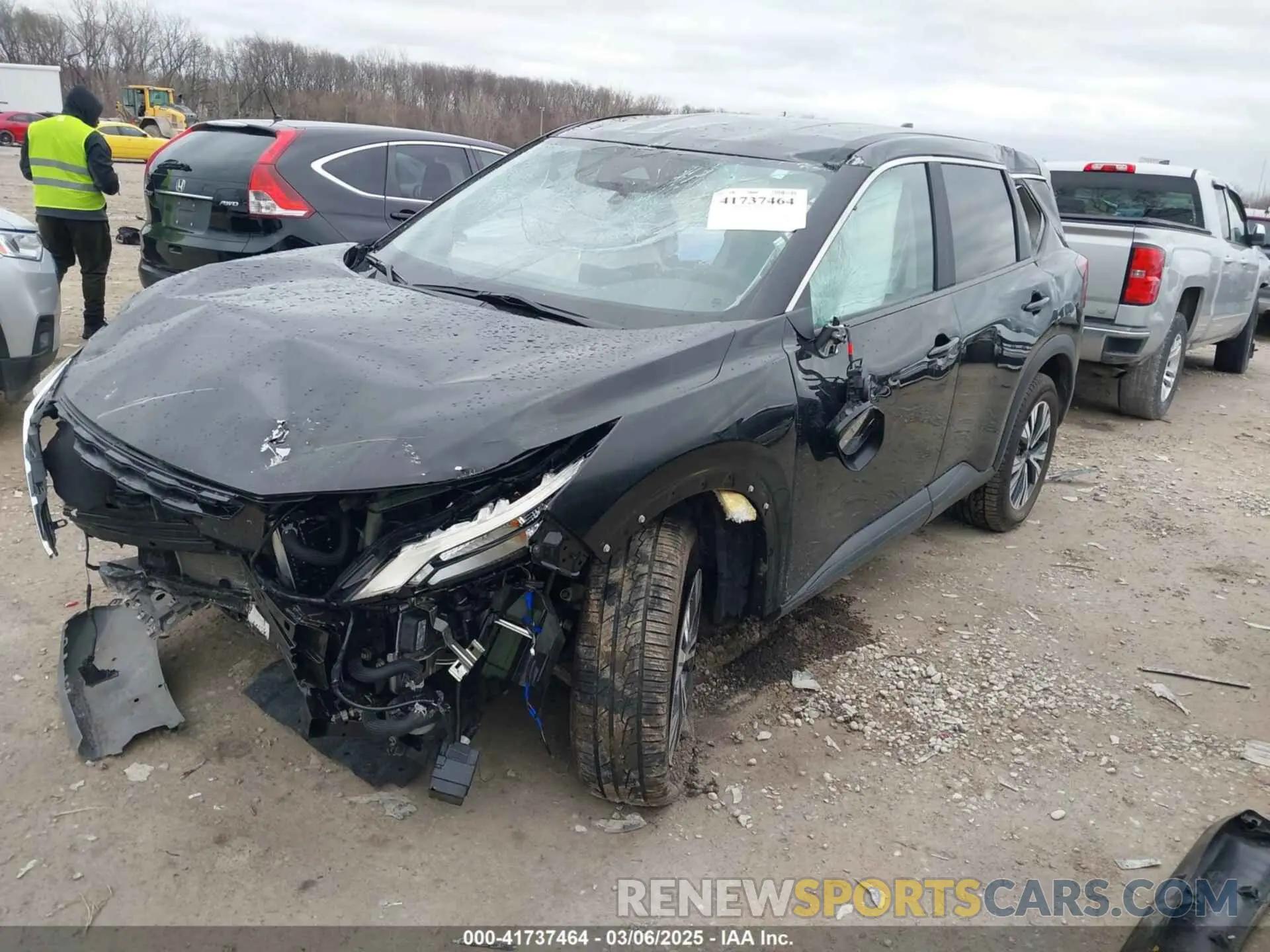2 fotografías del automóvil dañado 5N1BT3BB3PC835157 NISSAN ROGUE 2023