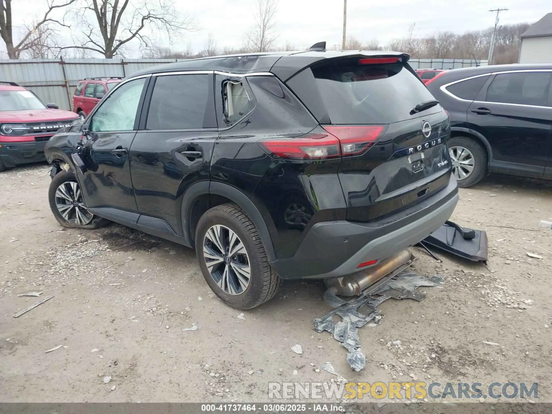 3 fotografías del automóvil dañado 5N1BT3BB3PC835157 NISSAN ROGUE 2023