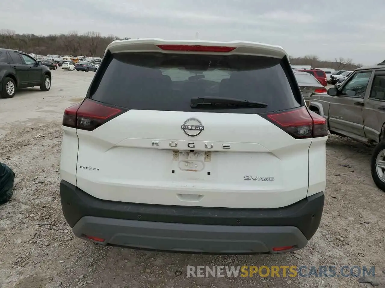 6 fotografías del automóvil dañado 5N1BT3BB3PC835577 NISSAN ROGUE 2023