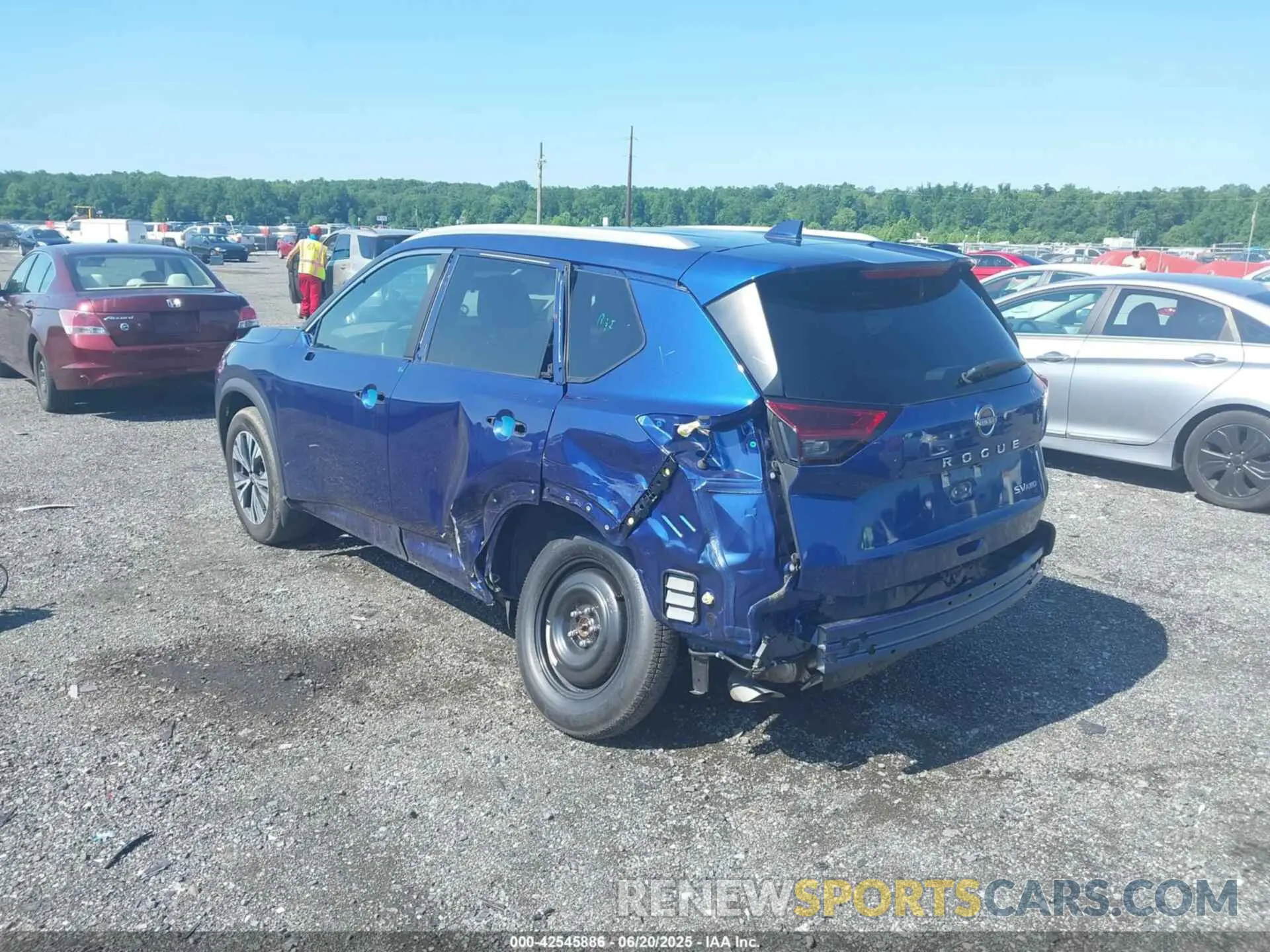 3 fotografías del automóvil dañado 5N1BT3BB3PC922430 NISSAN ROGUE 2023