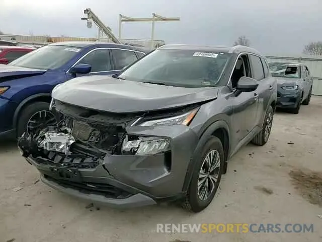 12 fotografías del automóvil dañado 5N1BT3BB4PC735536 NISSAN ROGUE 2023