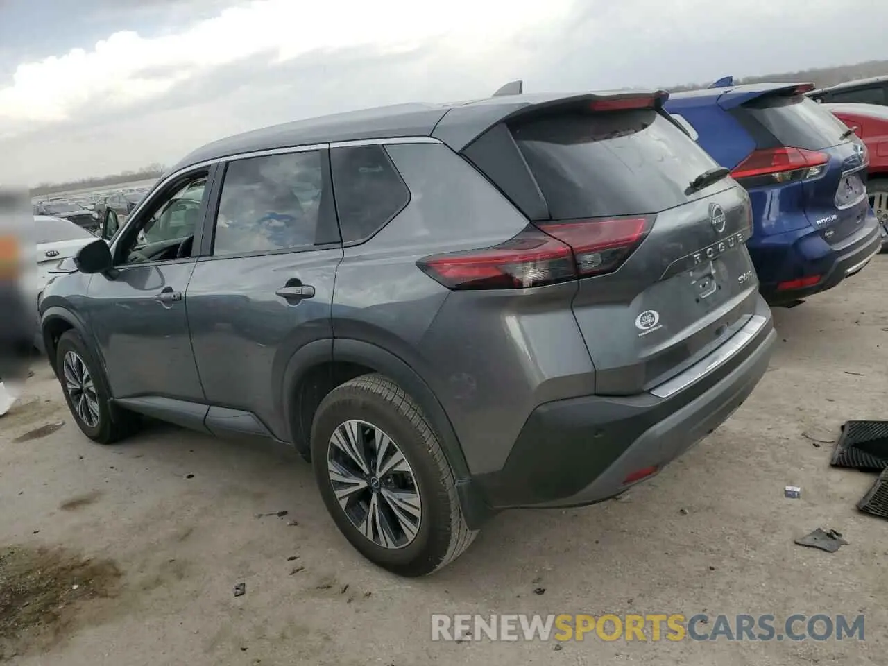 2 fotografías del automóvil dañado 5N1BT3BB4PC735536 NISSAN ROGUE 2023