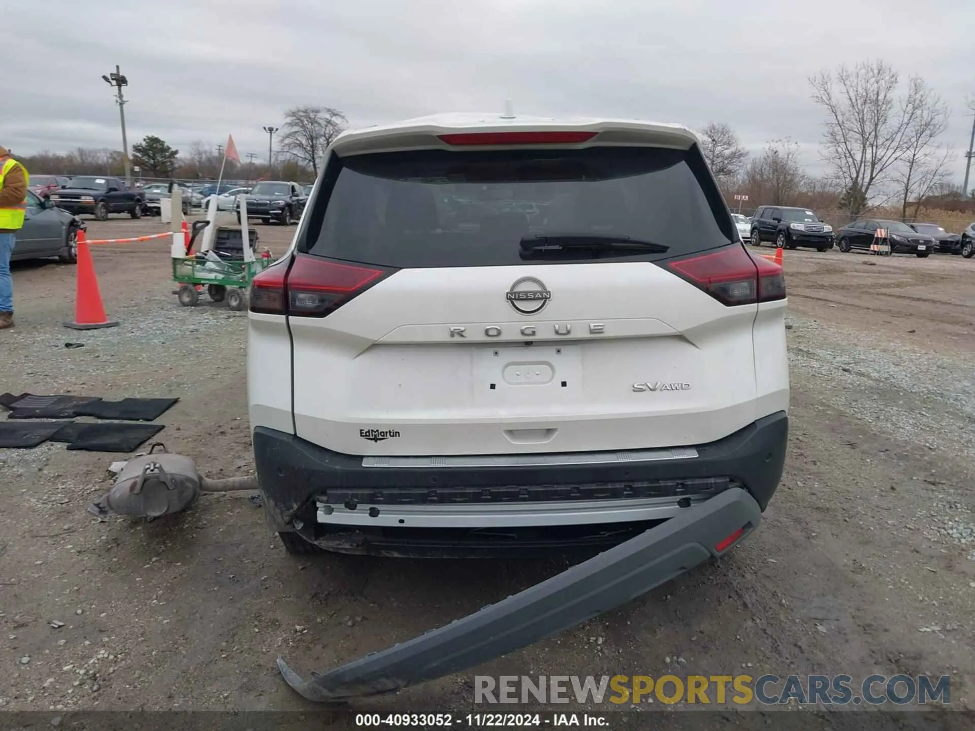 16 fotografías del automóvil dañado 5N1BT3BB4PC861279 NISSAN ROGUE 2023