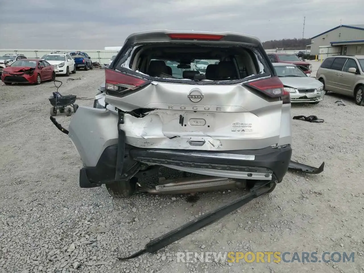 6 fotografías del automóvil dañado 5N1BT3BB5PC775530 NISSAN ROGUE 2023