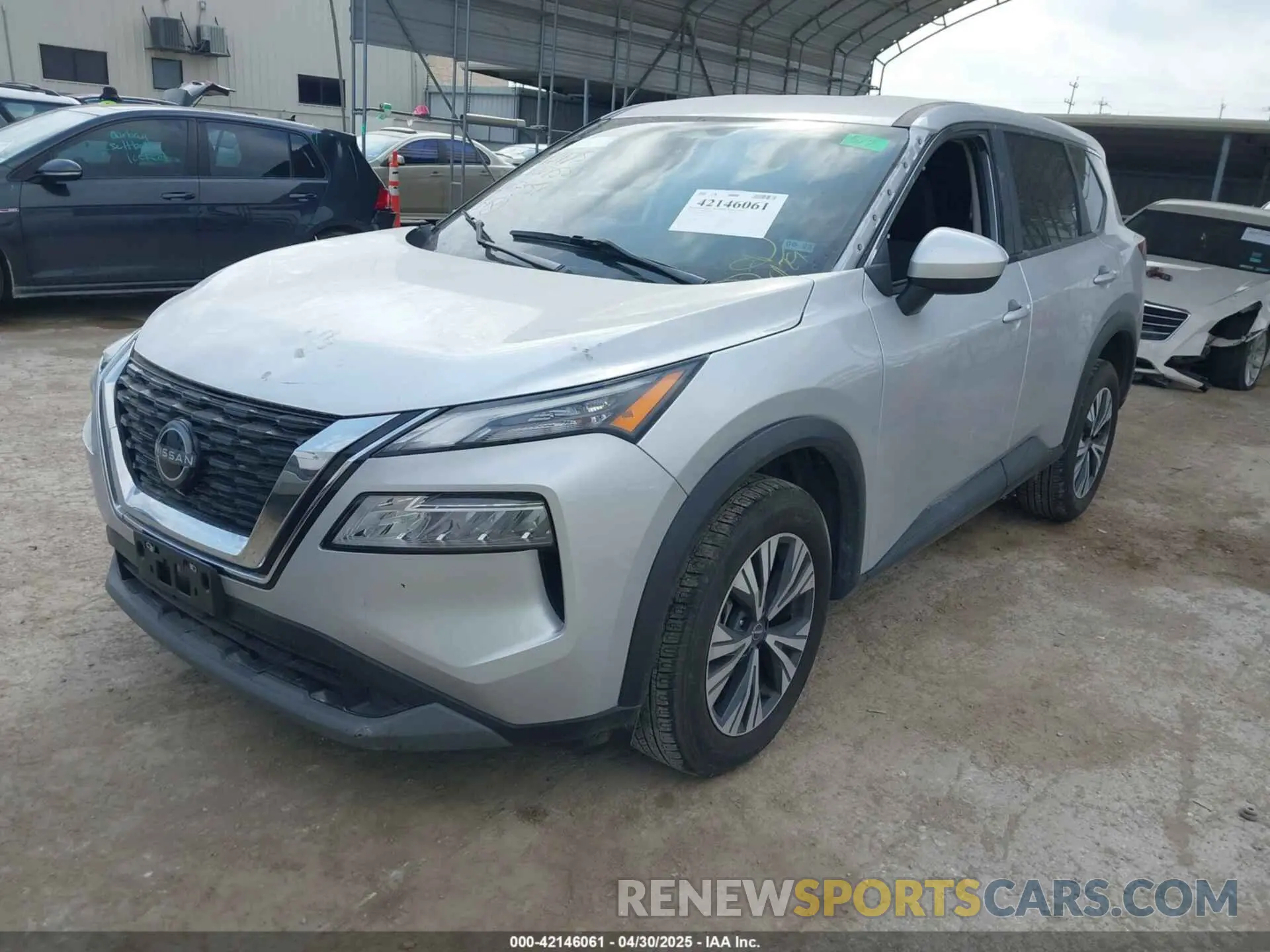 2 fotografías del automóvil dañado 5N1BT3BB5PC797558 NISSAN ROGUE 2023