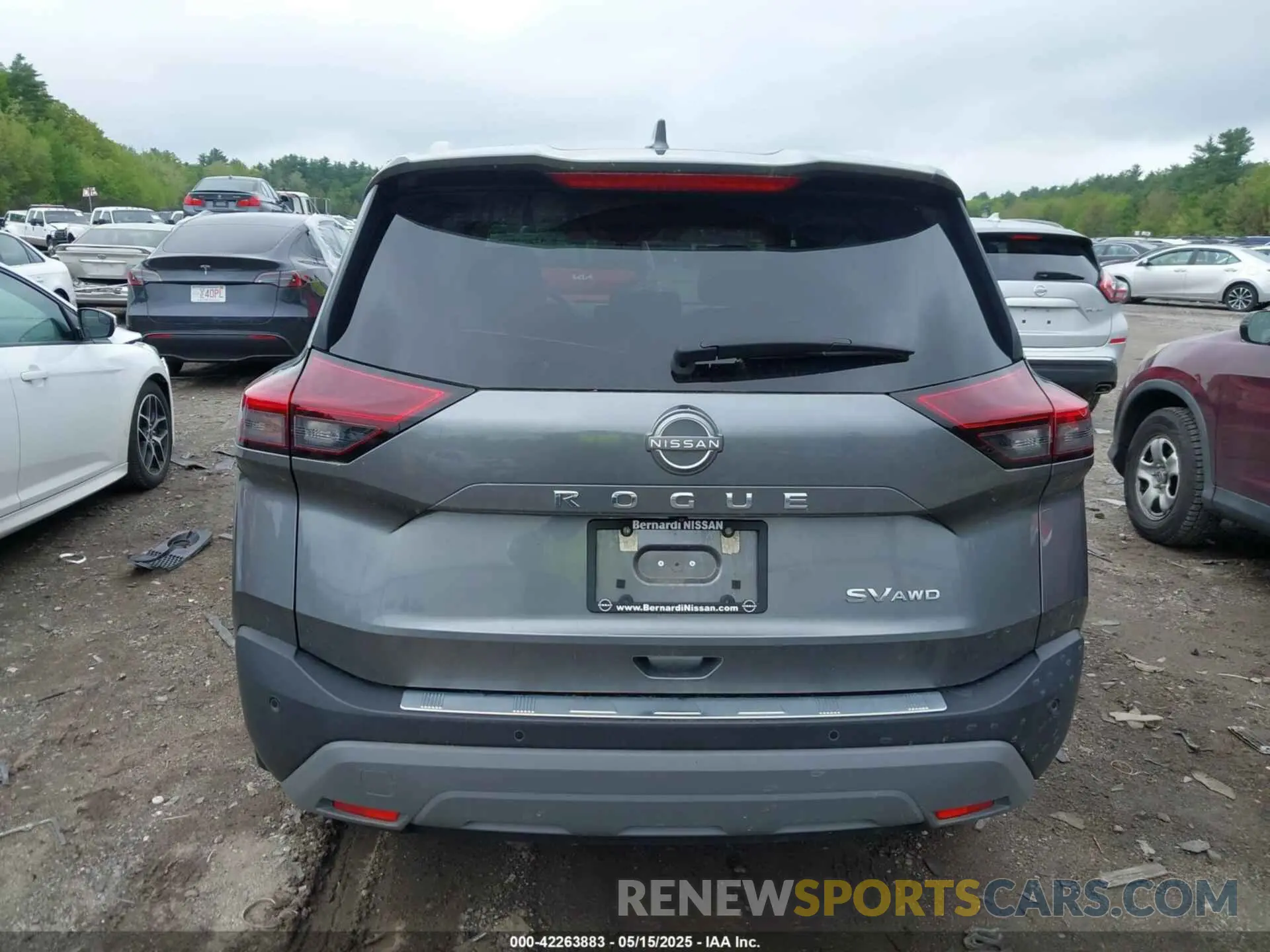 17 fotografías del automóvil dañado 5N1BT3BB5PC896560 NISSAN ROGUE 2023