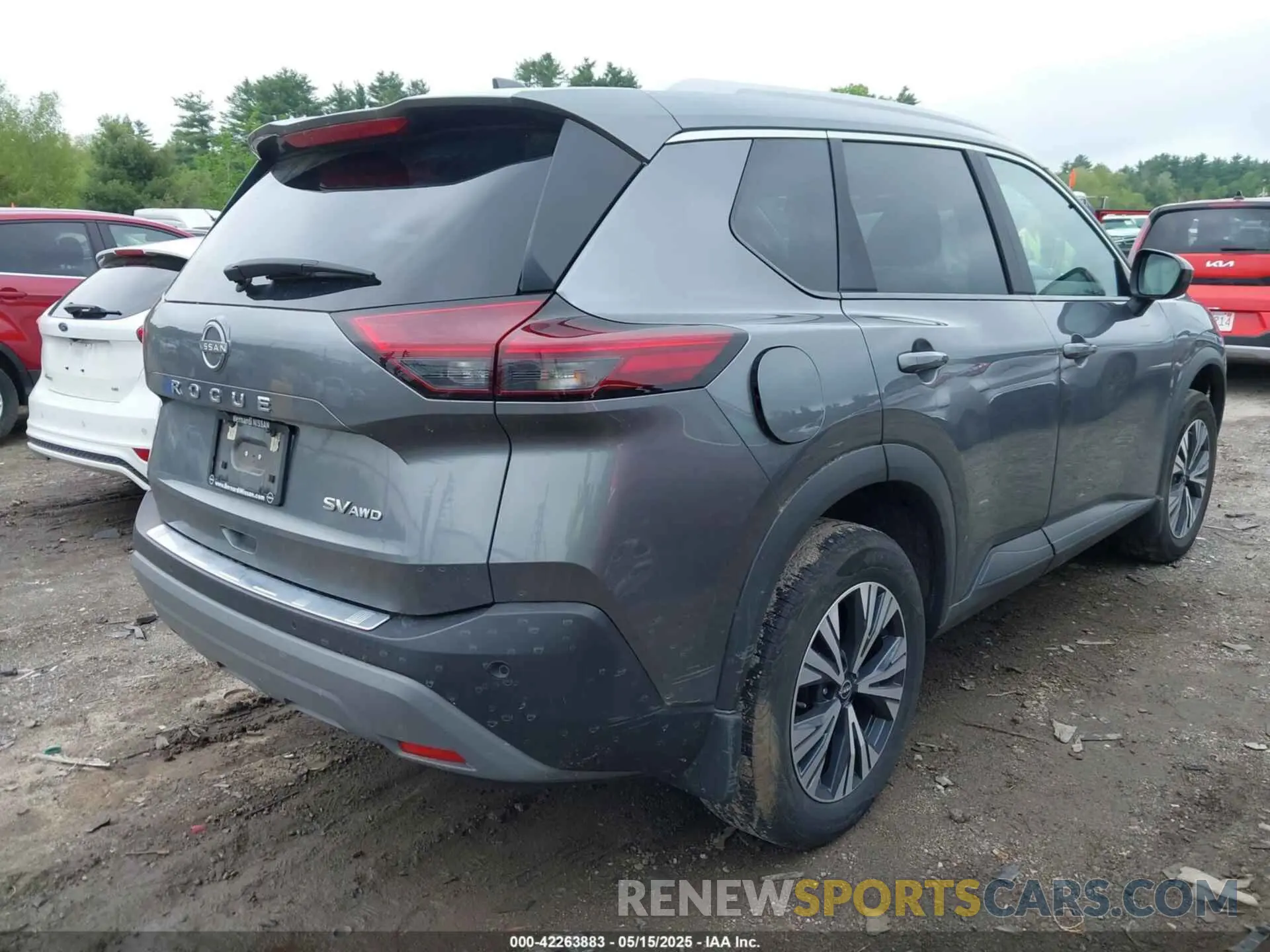 4 fotografías del automóvil dañado 5N1BT3BB5PC896560 NISSAN ROGUE 2023