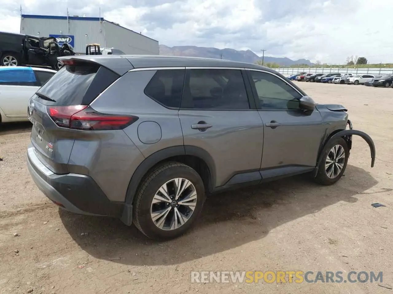 3 fotografías del automóvil dañado 5N1BT3BB5PC908271 NISSAN ROGUE 2023
