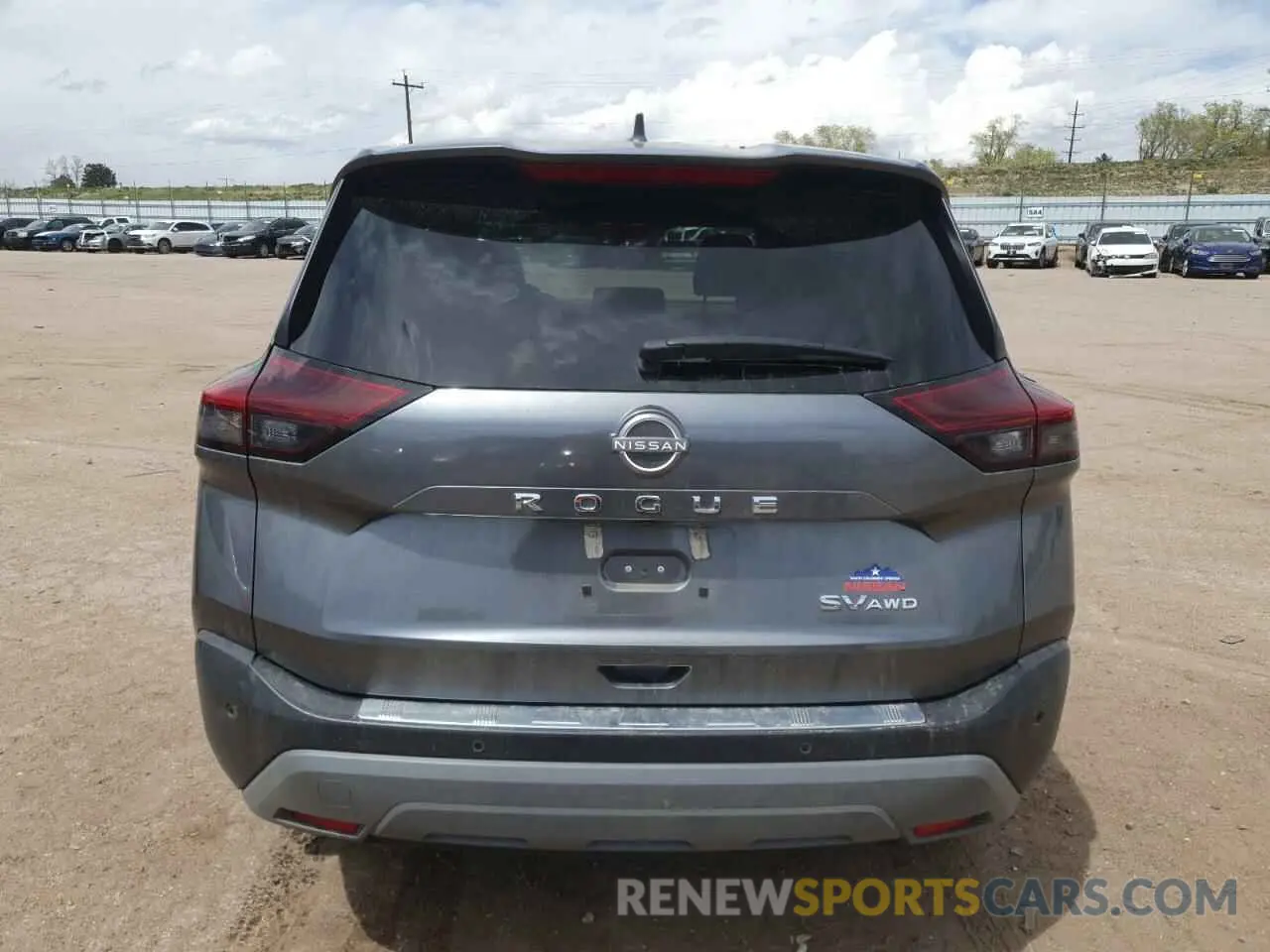6 fotografías del automóvil dañado 5N1BT3BB5PC908271 NISSAN ROGUE 2023