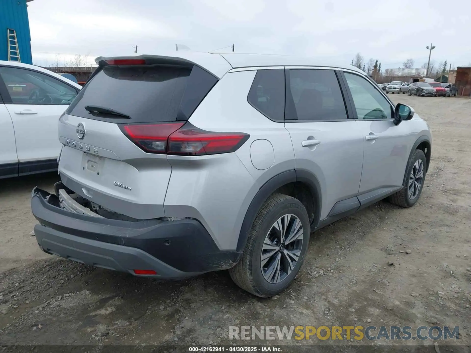 4 fotografías del automóvil dañado 5N1BT3BB6PC792126 NISSAN ROGUE 2023