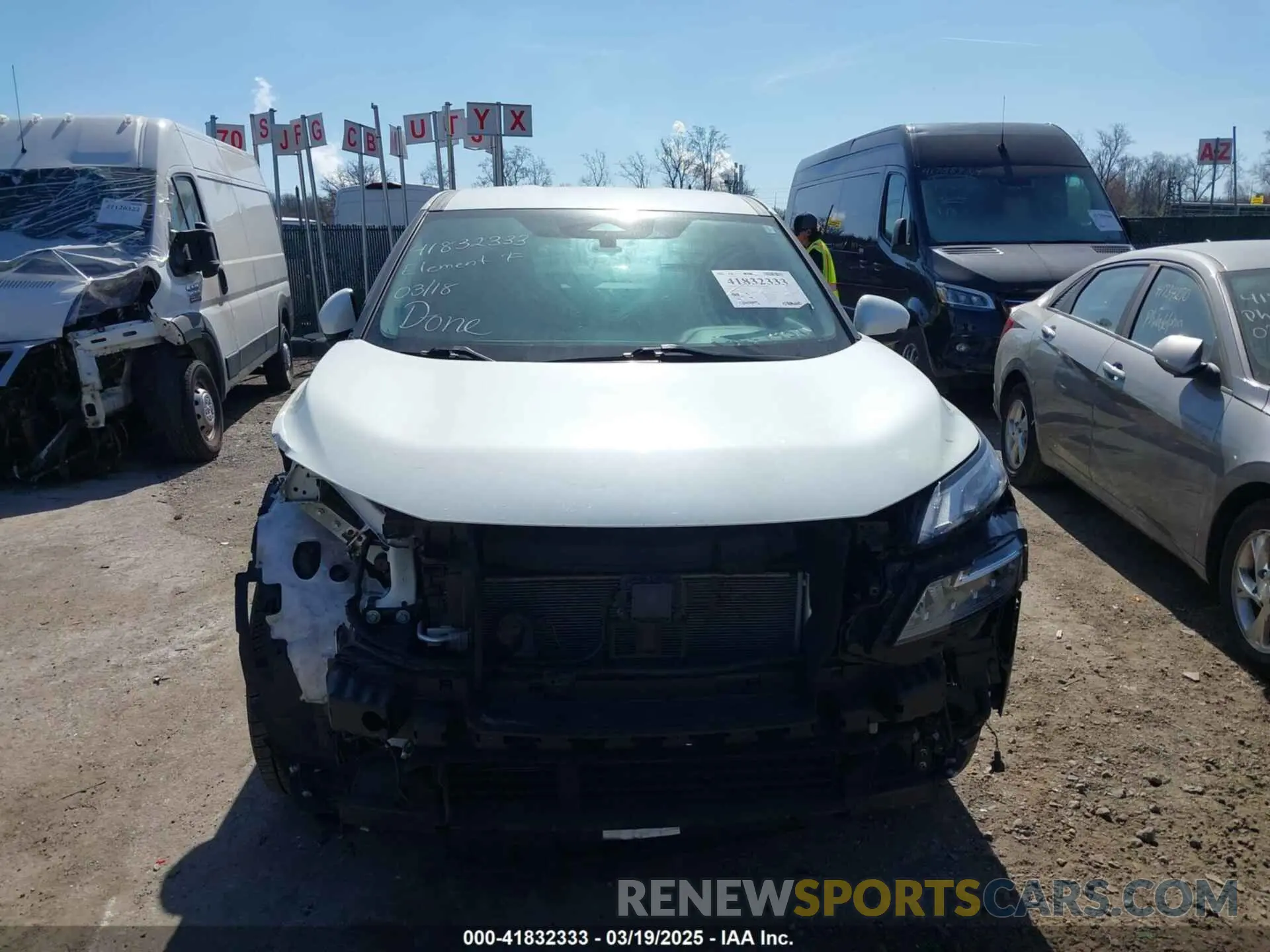 13 fotografías del automóvil dañado 5N1BT3BB7PC750192 NISSAN ROGUE 2023