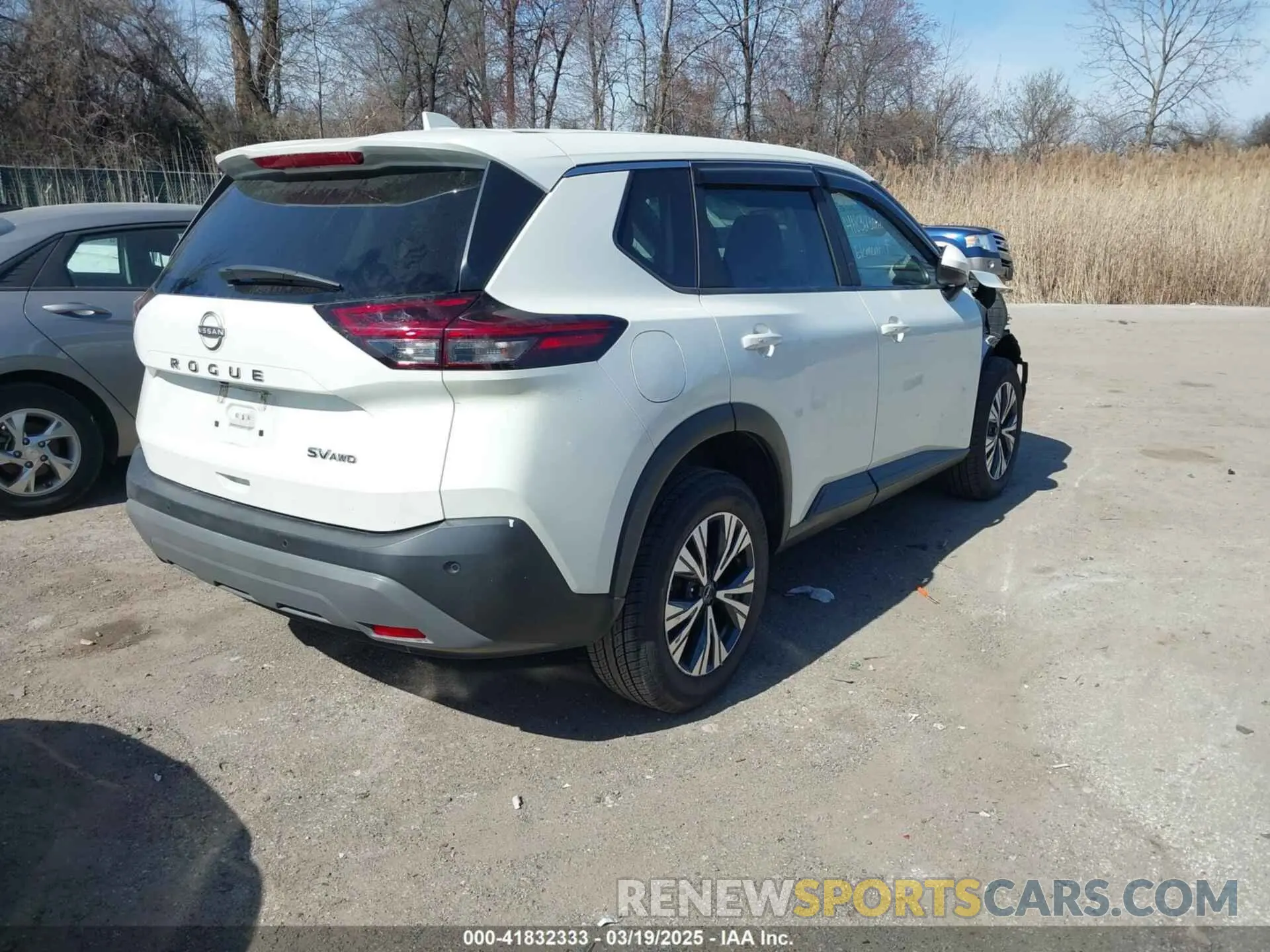 4 fotografías del automóvil dañado 5N1BT3BB7PC750192 NISSAN ROGUE 2023