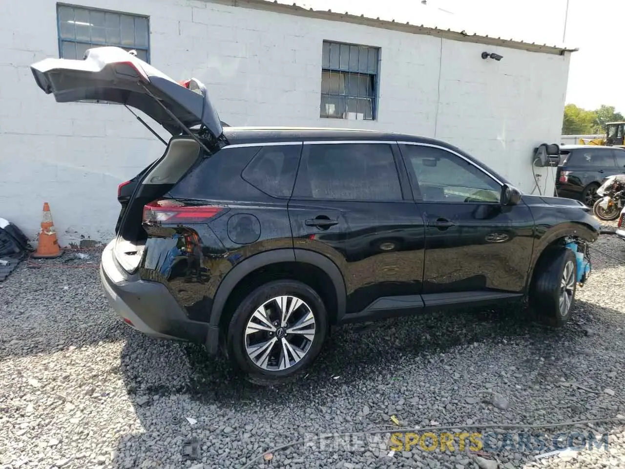 3 fotografías del automóvil dañado 5N1BT3BB8PC822839 NISSAN ROGUE 2023