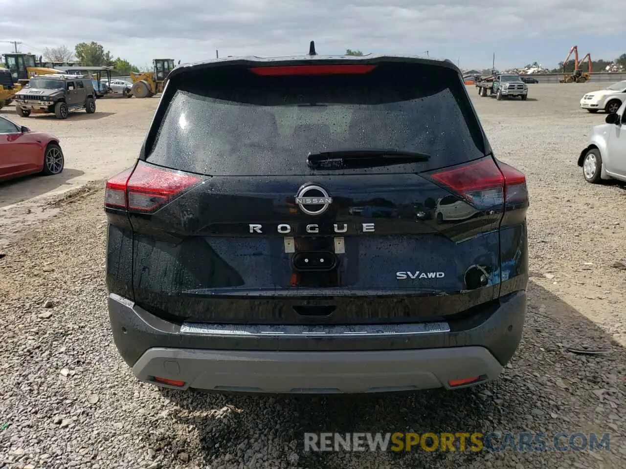 6 fotografías del automóvil dañado 5N1BT3BB8PC822839 NISSAN ROGUE 2023