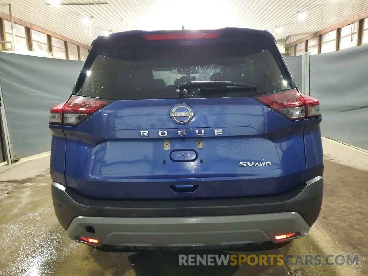 6 fotografías del automóvil dañado 5N1BT3BB8PC842640 NISSAN ROGUE 2023