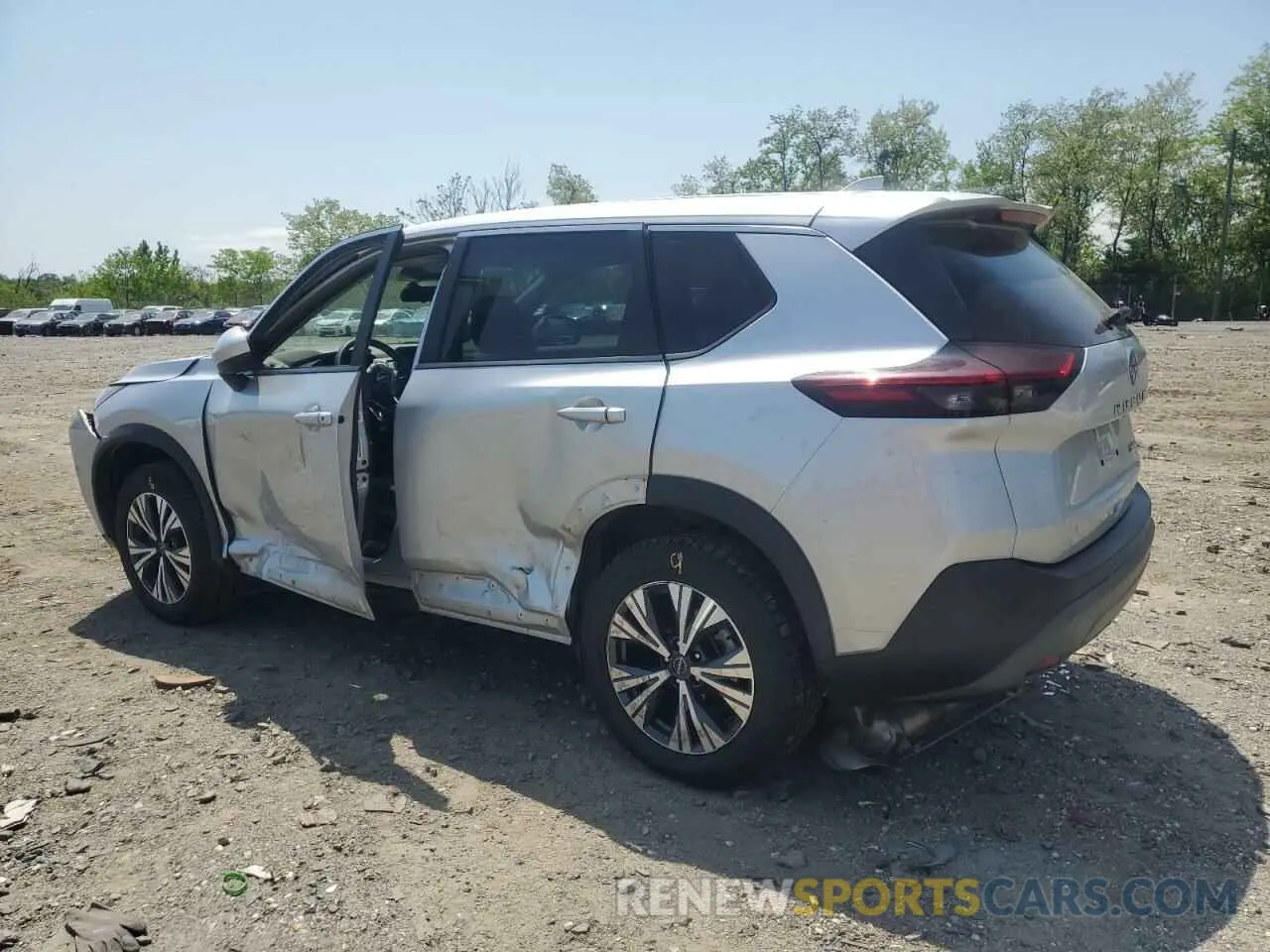 2 fotografías del automóvil dañado 5N1BT3BB8PC848017 NISSAN ROGUE 2023