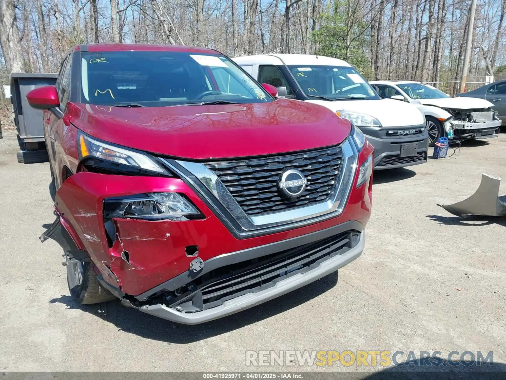 12 fotografías del automóvil dañado 5N1BT3BB8PC854187 NISSAN ROGUE 2023