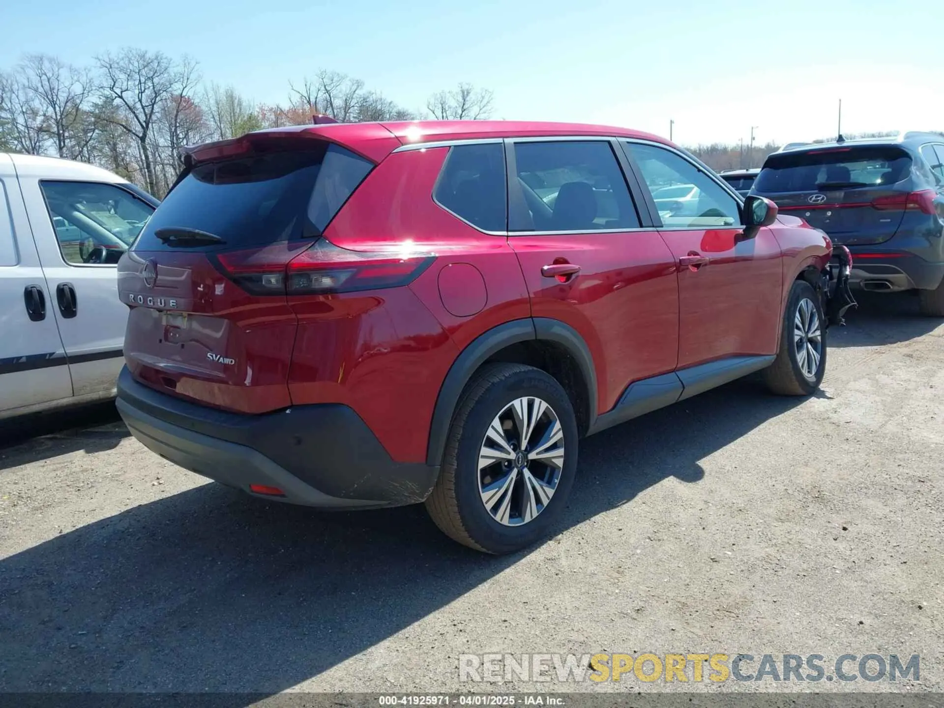 4 fotografías del automóvil dañado 5N1BT3BB8PC854187 NISSAN ROGUE 2023