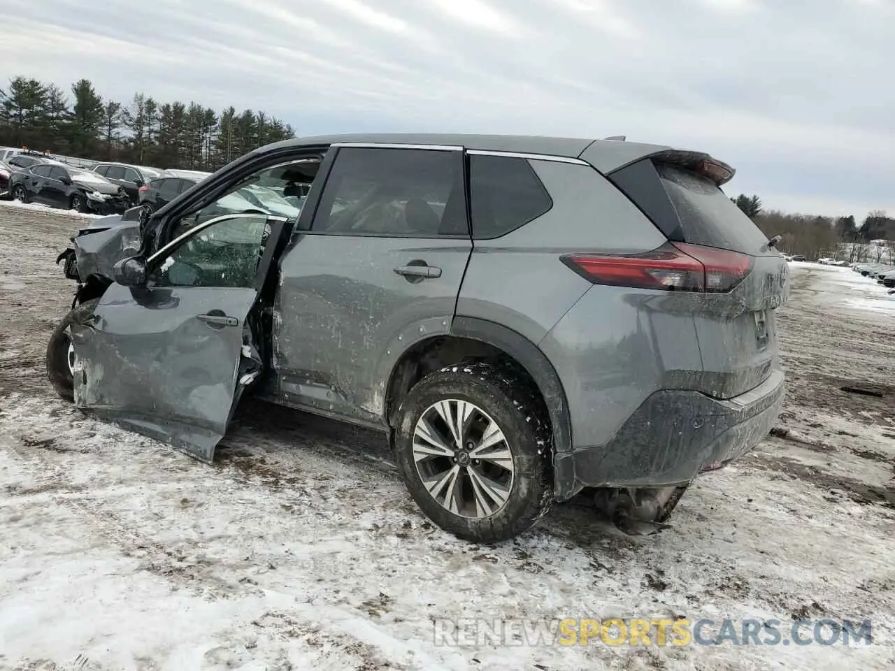2 fotografías del automóvil dañado 5N1BT3BB8PC865237 NISSAN ROGUE 2023
