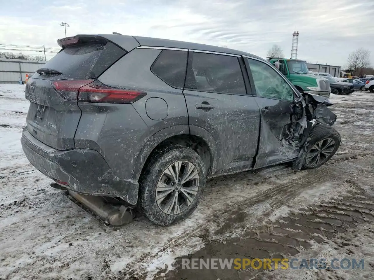 3 fotografías del automóvil dañado 5N1BT3BB8PC865237 NISSAN ROGUE 2023