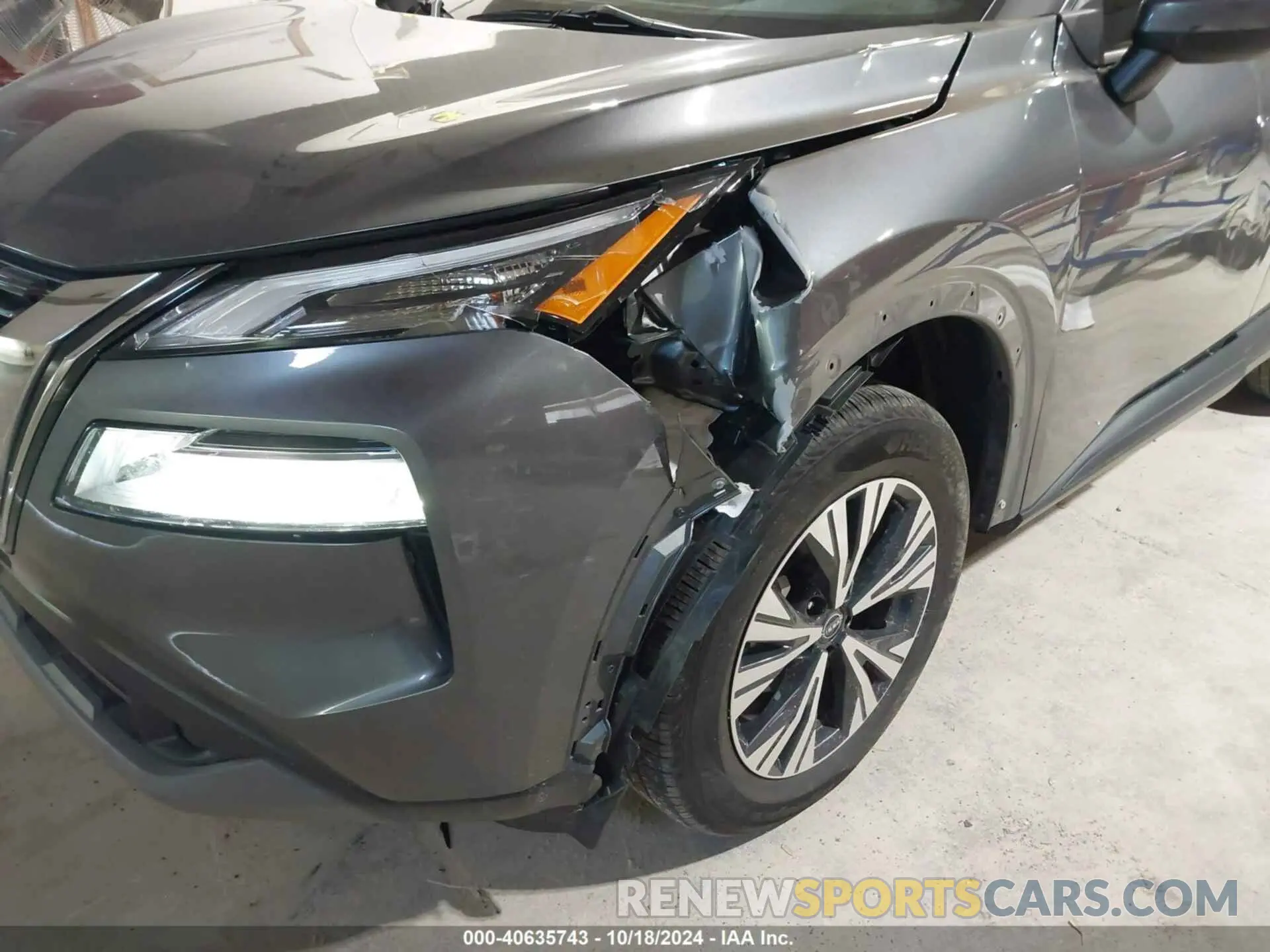 6 fotografías del automóvil dañado 5N1BT3BB8PC872561 NISSAN ROGUE 2023